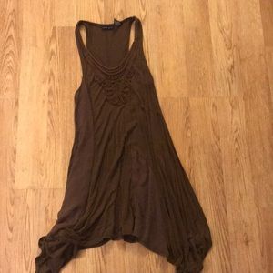 New York and company brown dress